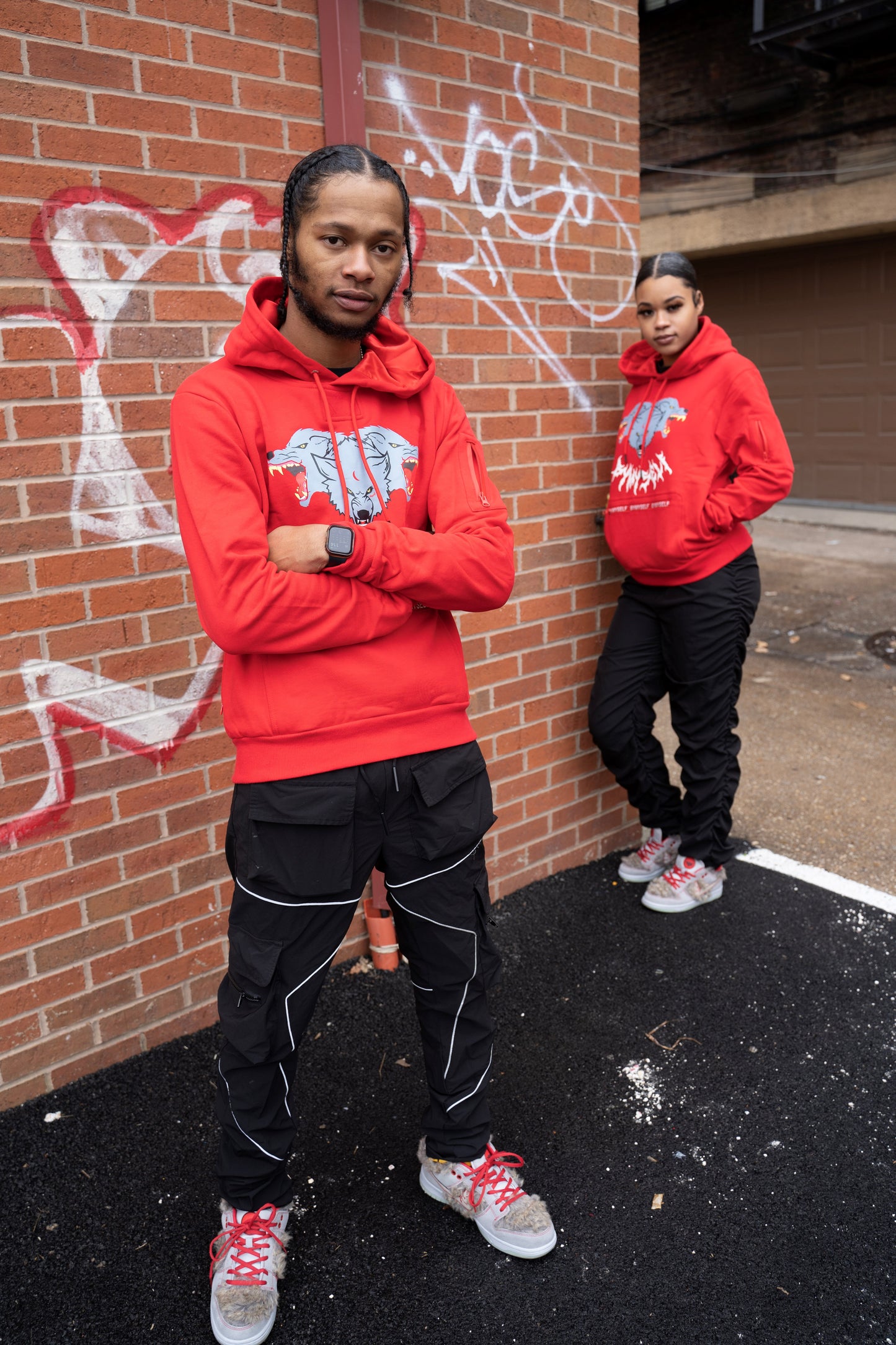 “Me Myself & I” Hoodie (Red)