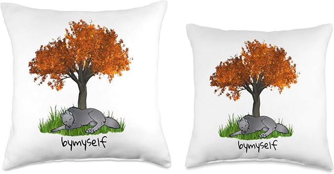 Fallen Leaves - Throw Pillow