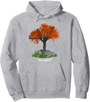 Fallen Leaves - Heather Grey Hoodie