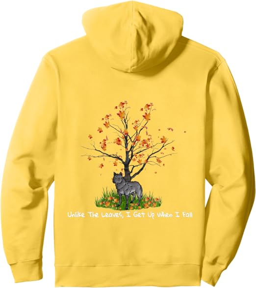 Fallen Leaves - Lemon Yellow Hoodie