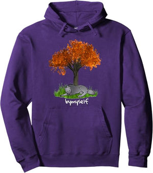 Fallen Leaves - Purple Hoodie