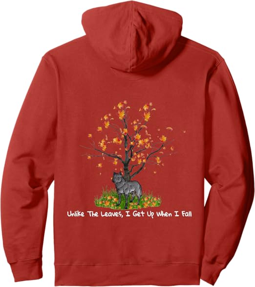 Fallen Leaves - Red Hoodie