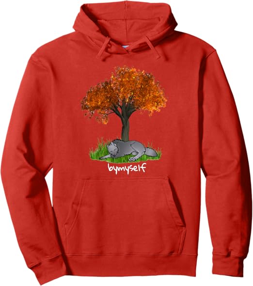 Fallen Leaves - Red Hoodie