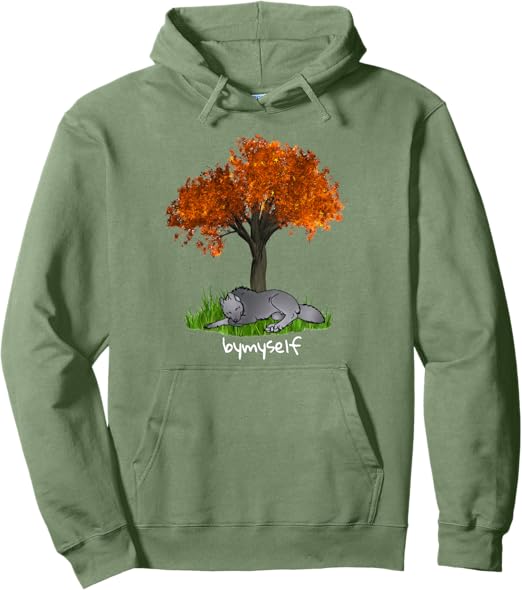 Fallen Leaves - Sage Green Hoodie