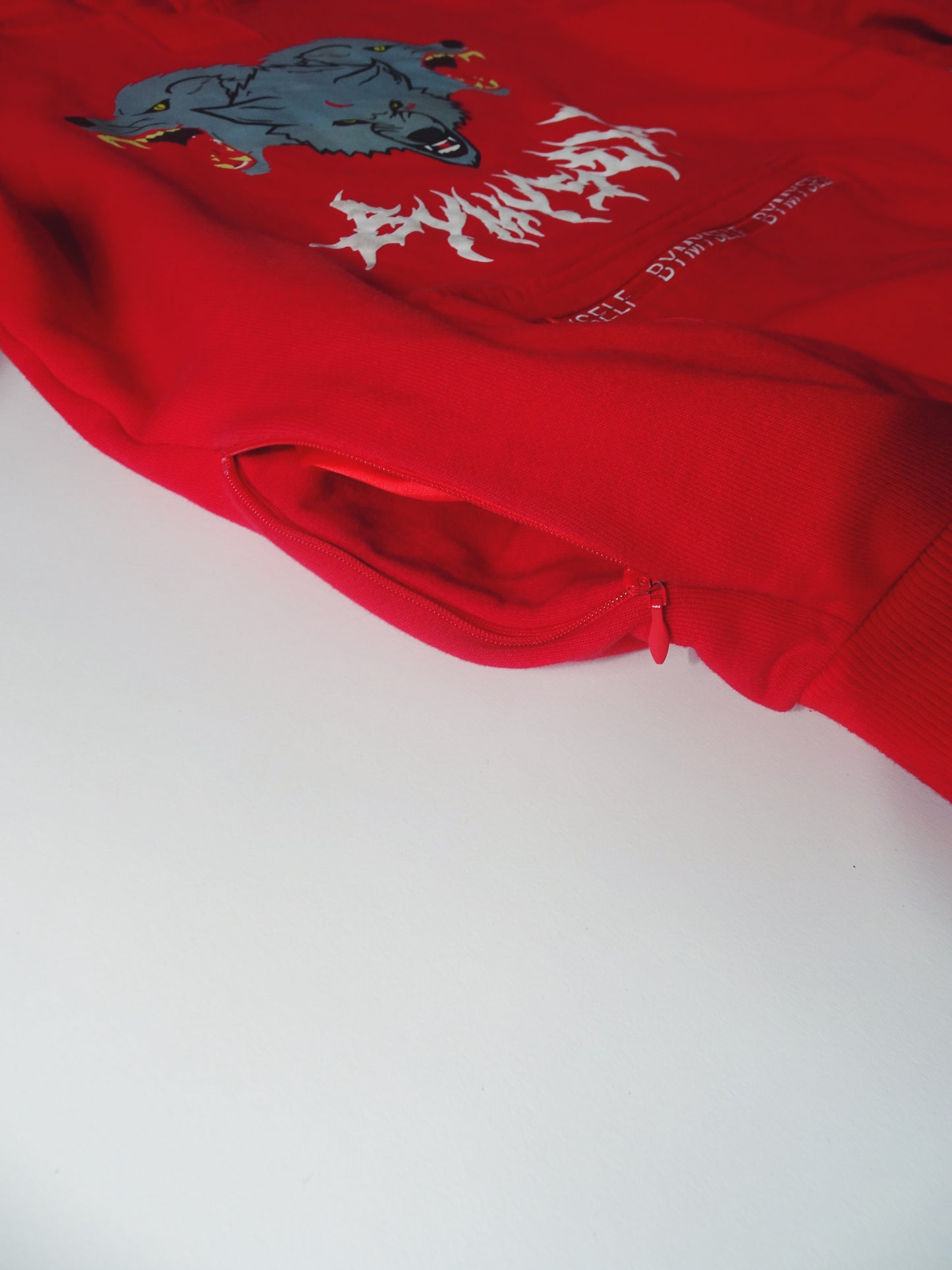 “Me Myself & I” Hoodie (Red)